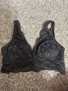 SO Black Lace Bralette